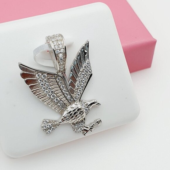 - 925 Sterling Silver Cubic Zirconia Pendant, U19254500 - Picture 3 of 11